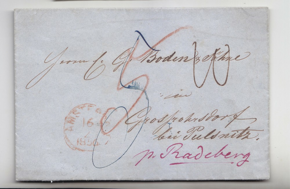 HH499-Incoming Mail-Pref. Amsterdam X Radcberg