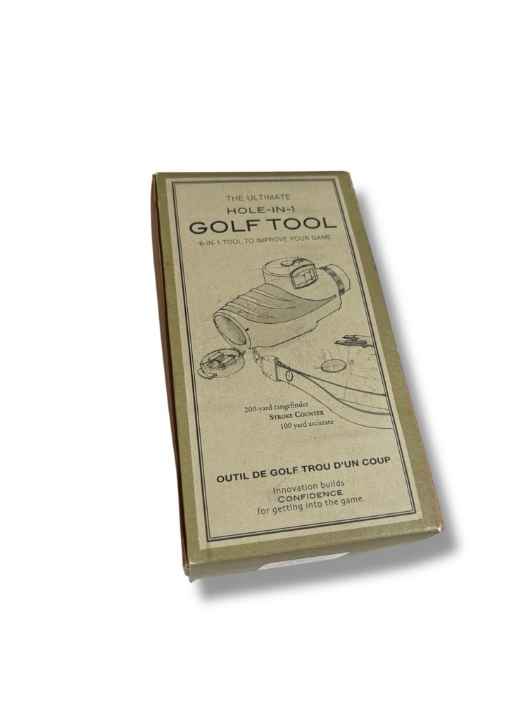 Restoration Hardware Golf Tool Range Finder 6 in 1 Multi Use Tool