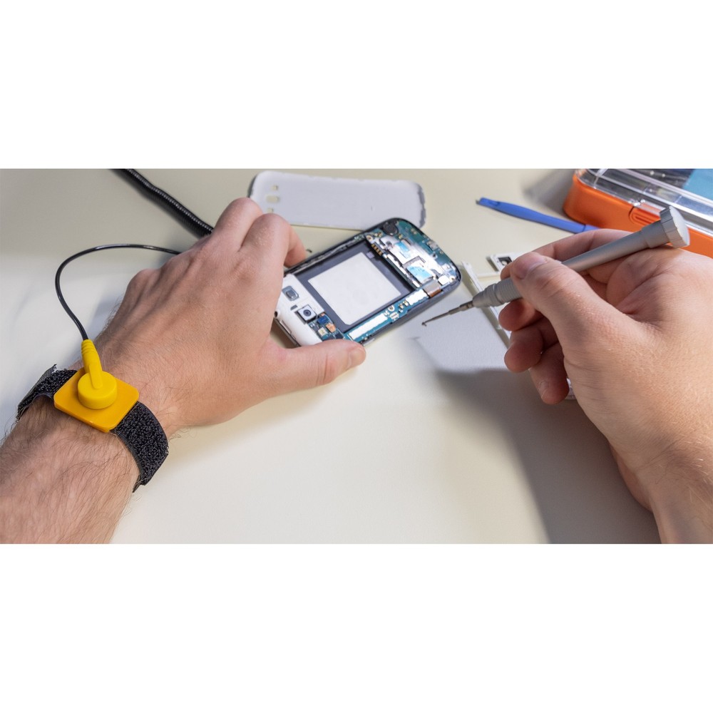 InLine Anti-static Bracelet Adjustable Strap Ground Cable 55553