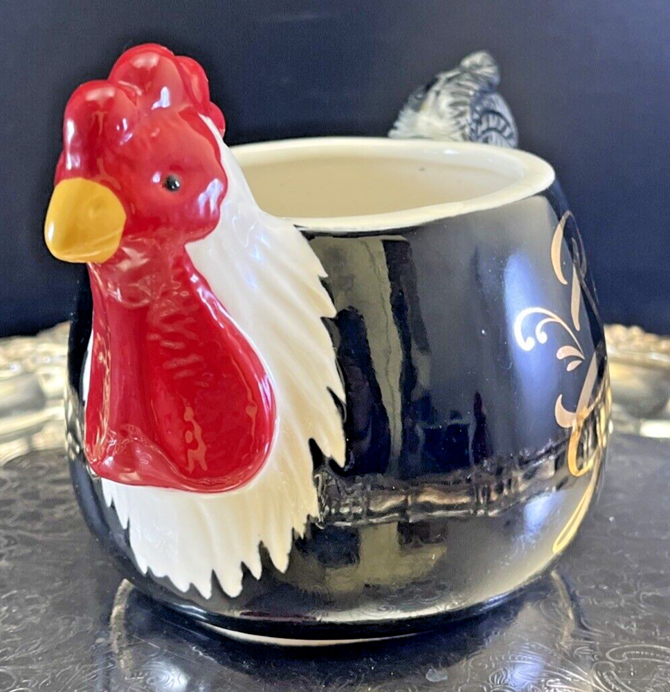 Cracker Barrel Rise & Grind Rooster Mug