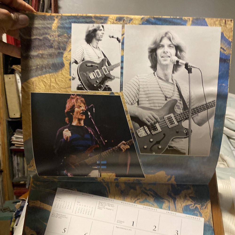Vintage Grateful Dead Calendar 1995