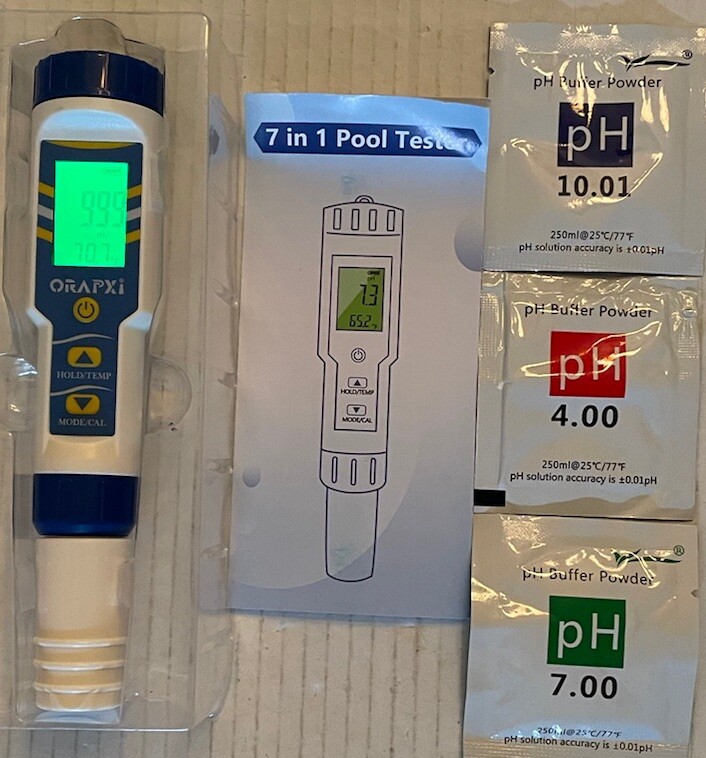 Pool Water Tester 7-in-1