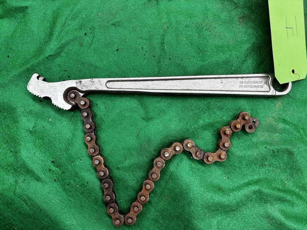 CRESCENT CW12 Chain Wrench Tool Double Action Packaged Pipe
