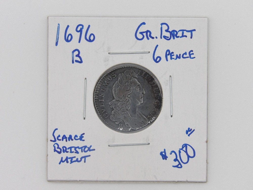 Great Britain 1696B 6 Pence