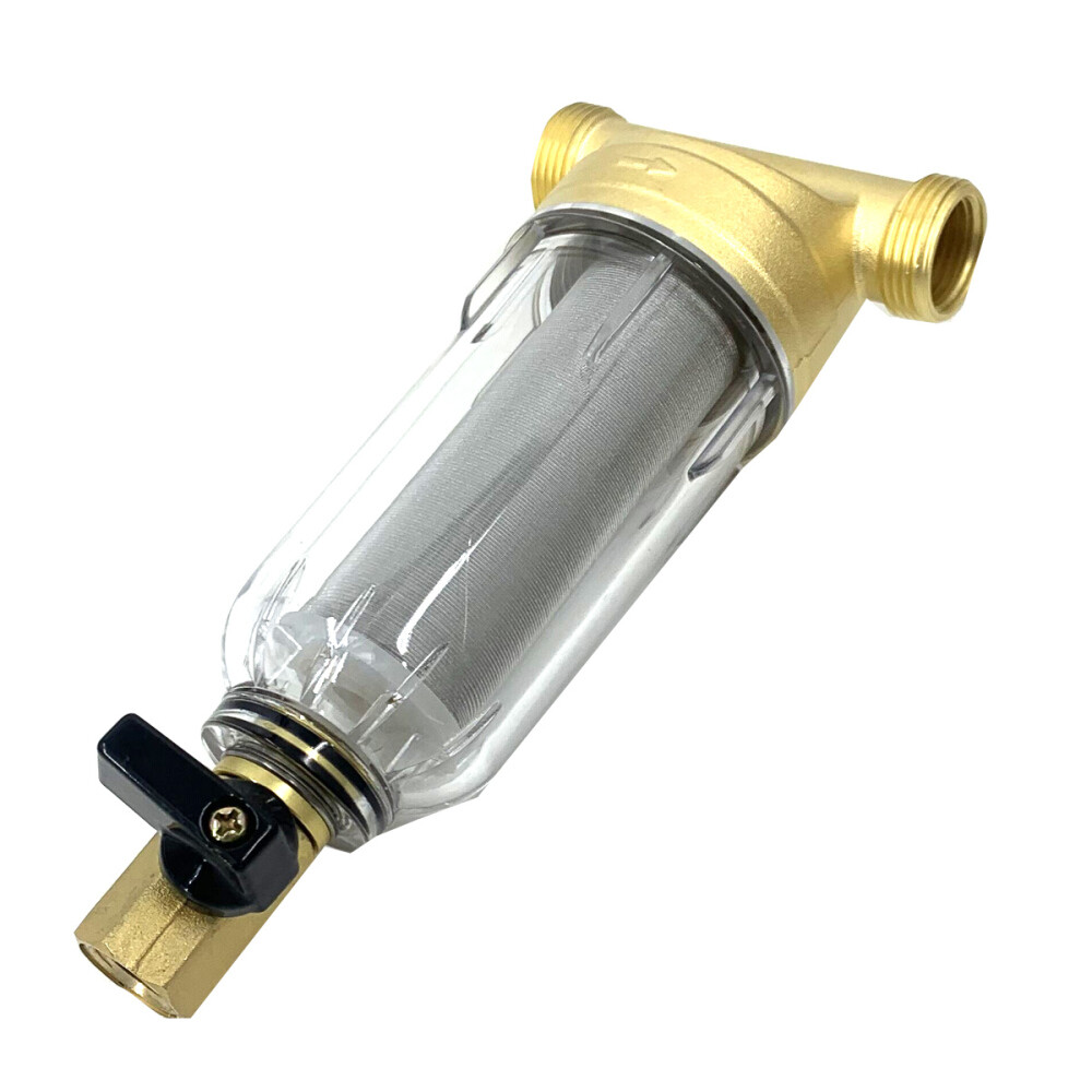Water Pre Filter System Tap Well Sediment Whole House Spin Down Filter