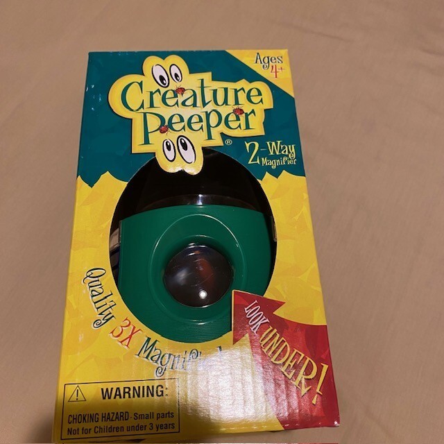 Creature Peeper Above-Below Bug Viewer with 3X Magnification