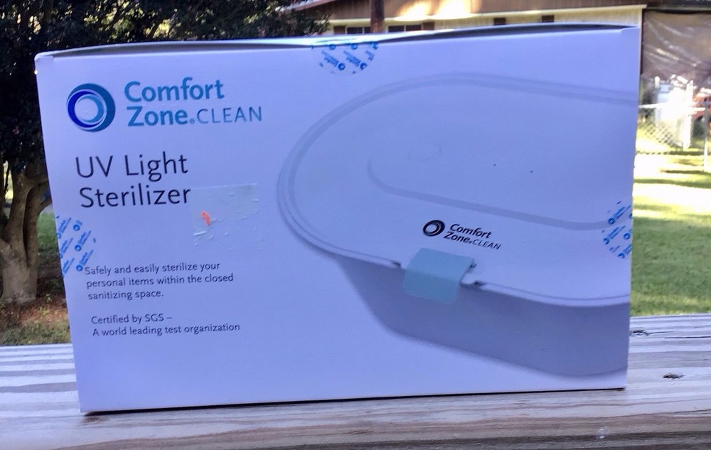 COMFORT ZONE CLEAN UV LIGHT STERILIZER