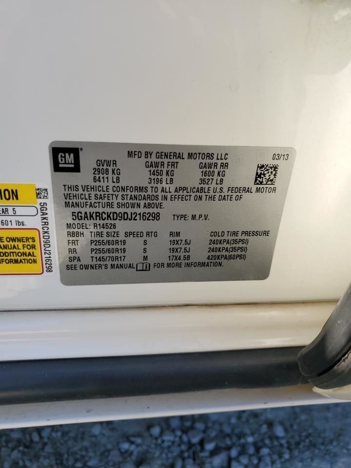 ENCLAVE 2013 Glove Box 4975558