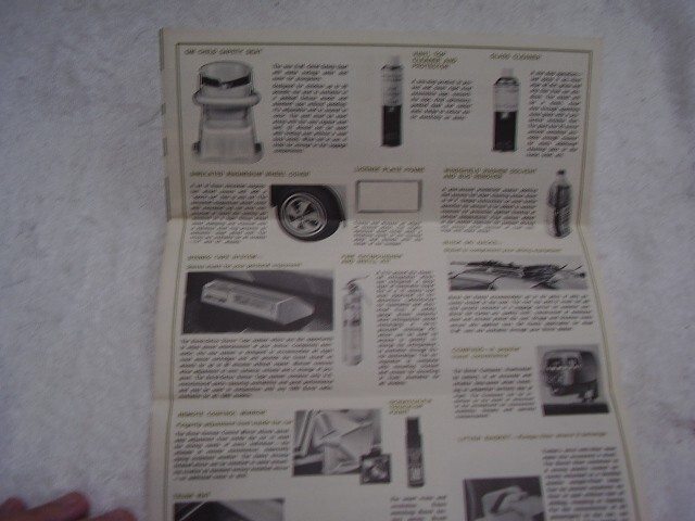 1969 BUICK ACCESSORIES FOLDER ORIGINAL