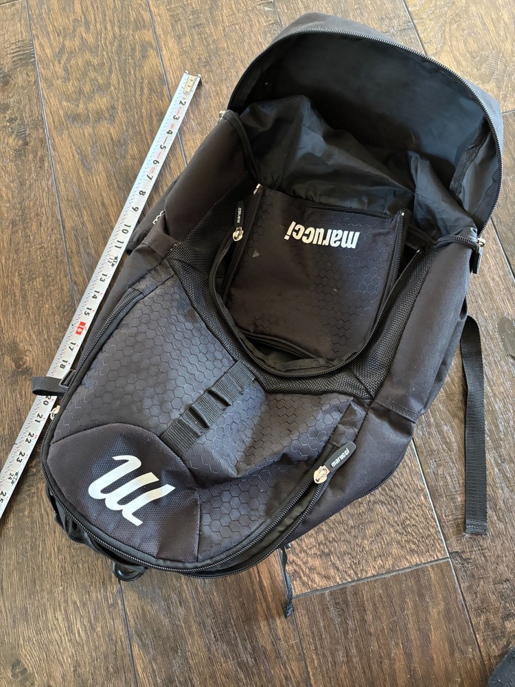 Marucci Baseball Or Softball Backpack Black Bag