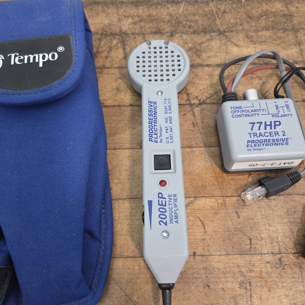 Tempo Progressive Electronics 200EP Untested