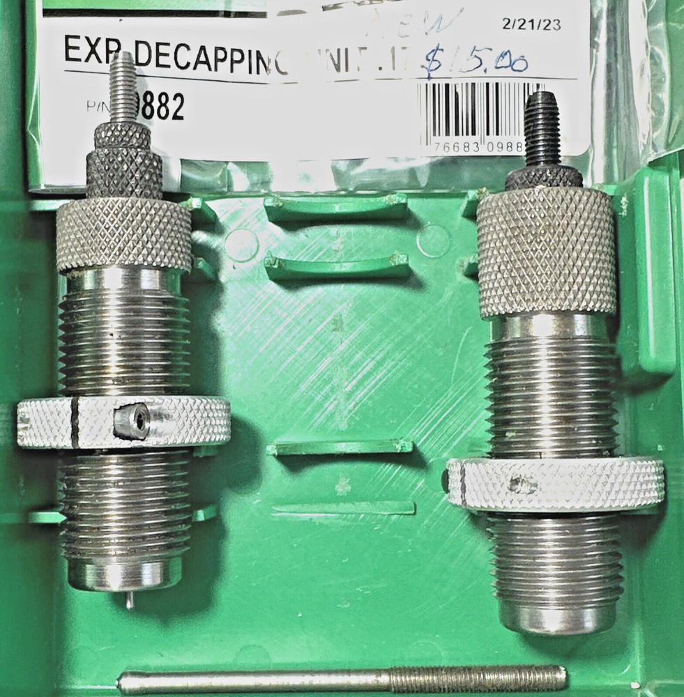 Nice RCBS 17 Remington Reloading Dies