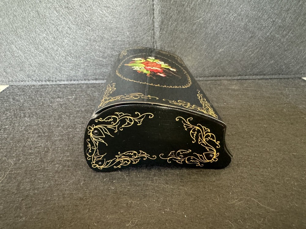 Vintage Hand Painted Pen Holder