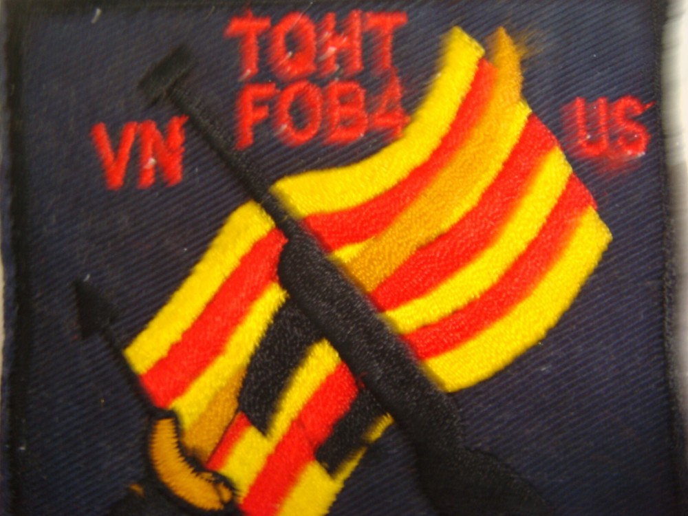 US 5th SF GROUP FOB-4 ASP RT, VIETNAM  WAR PATCH
