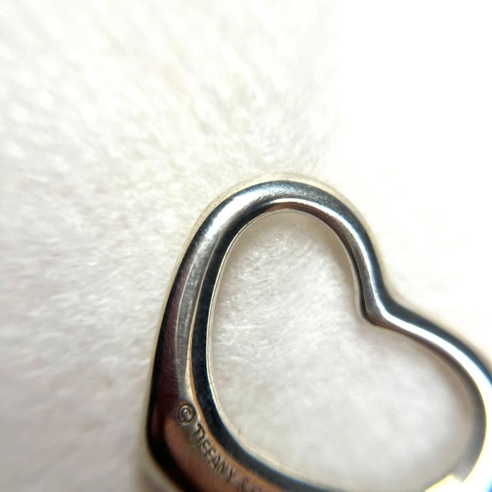 Authentic TIFFANY&Co Open Heart Pendant Top