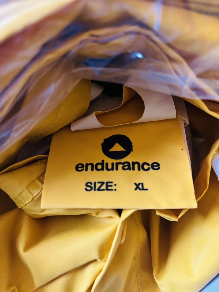 Endurance Rainmaster Two-piece Suit ,Yellow, XL