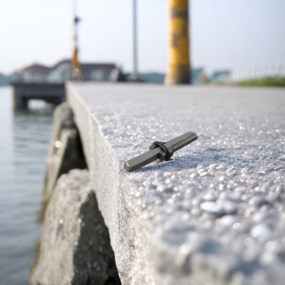 Professional Wedge and Feather Shims Efficient Concrete Rock Splitting