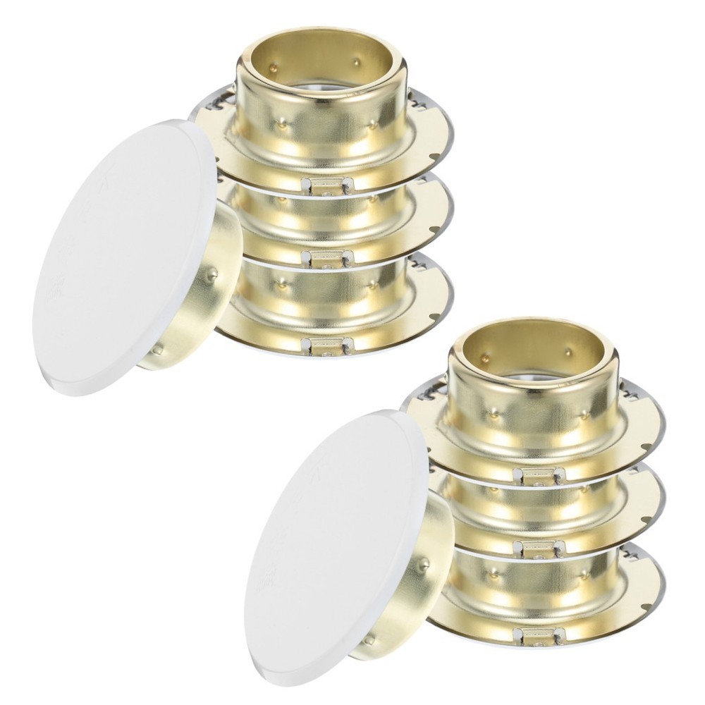 8 Pcs Sprinkler Head Protector Ceiling Plate Cover Automatic