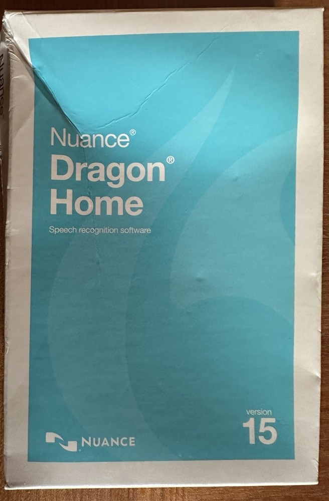 NUANCE DRAGON HOME 15 SPEECH RECOGNITION SOFTWARE