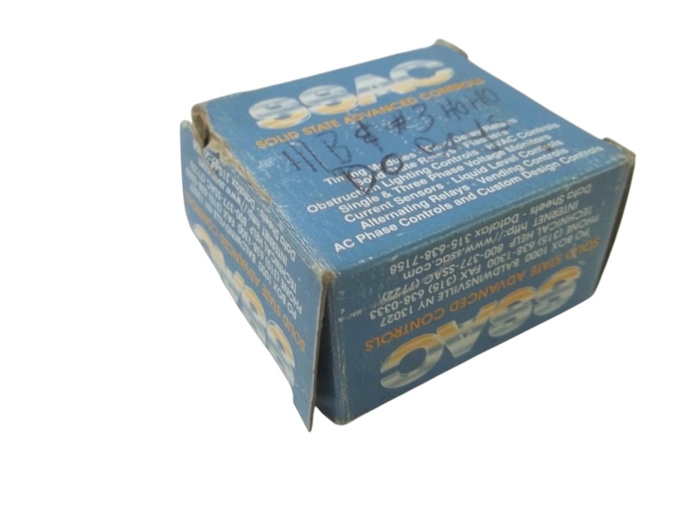 SSAC INC. KSDB420 SOLID STATE TIMER 0.1-10 SEC. 120V NSMP