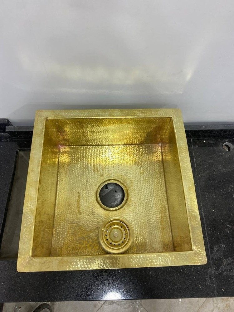 Undermount Brass Sink - Solid Brass for Kitchen, Bar, Island Sink , Kitchen Sink