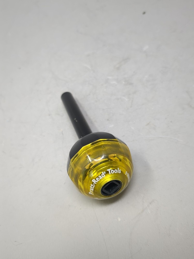 Pratt-Read Mini Ball Driver Stubby Screwdriver Interchangeable Tip #30980
