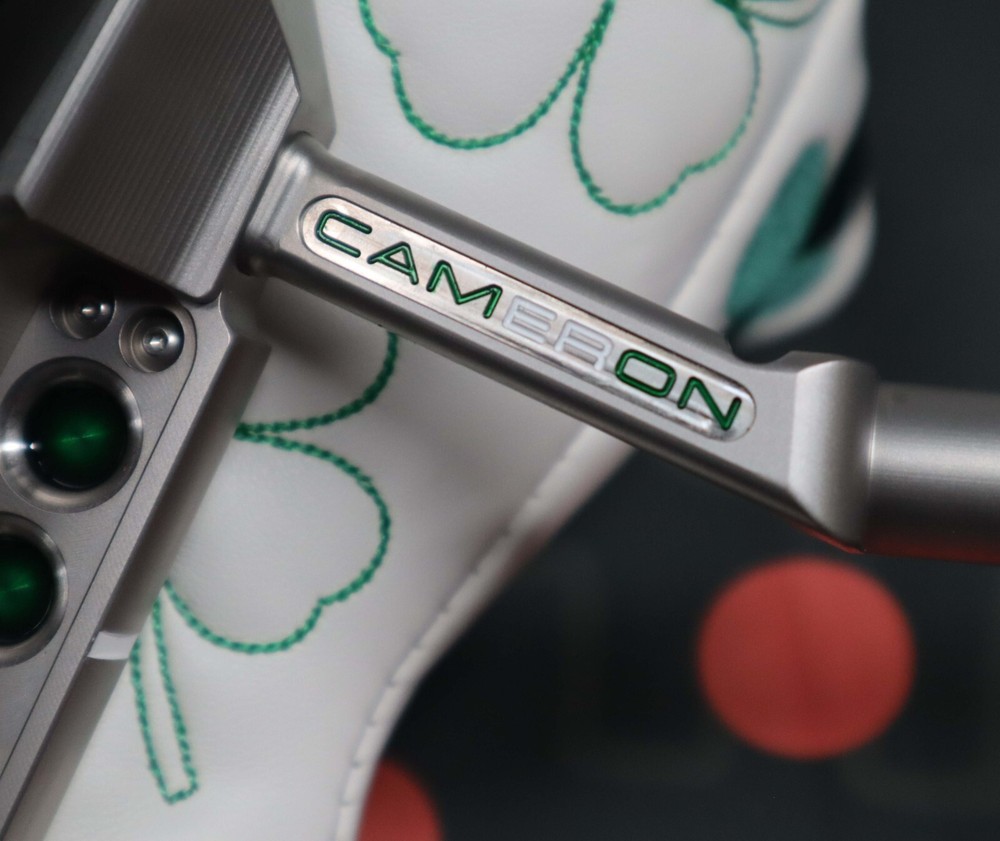 2025 Scotty Cameron Squareback2 Studio Style Custom Putter Clover Edition