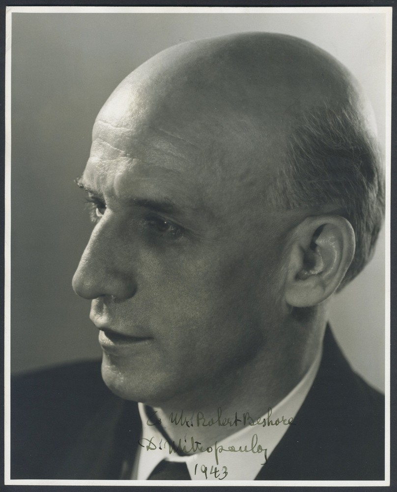 Dimitri MITROPOULOS (Conductor/Pianist): Signed Photograph
