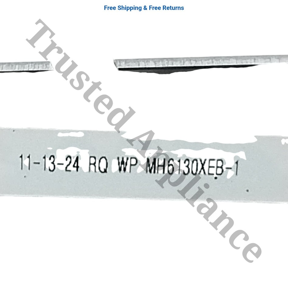 Microwave Control Panel Console 4359480 BLACK