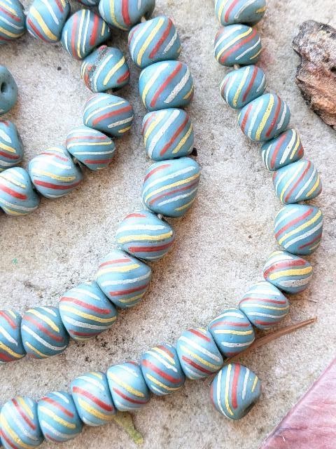 African Glass Beads [76805]