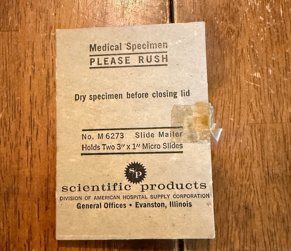 Vtg Bausch & Lomb Binocular Microscope