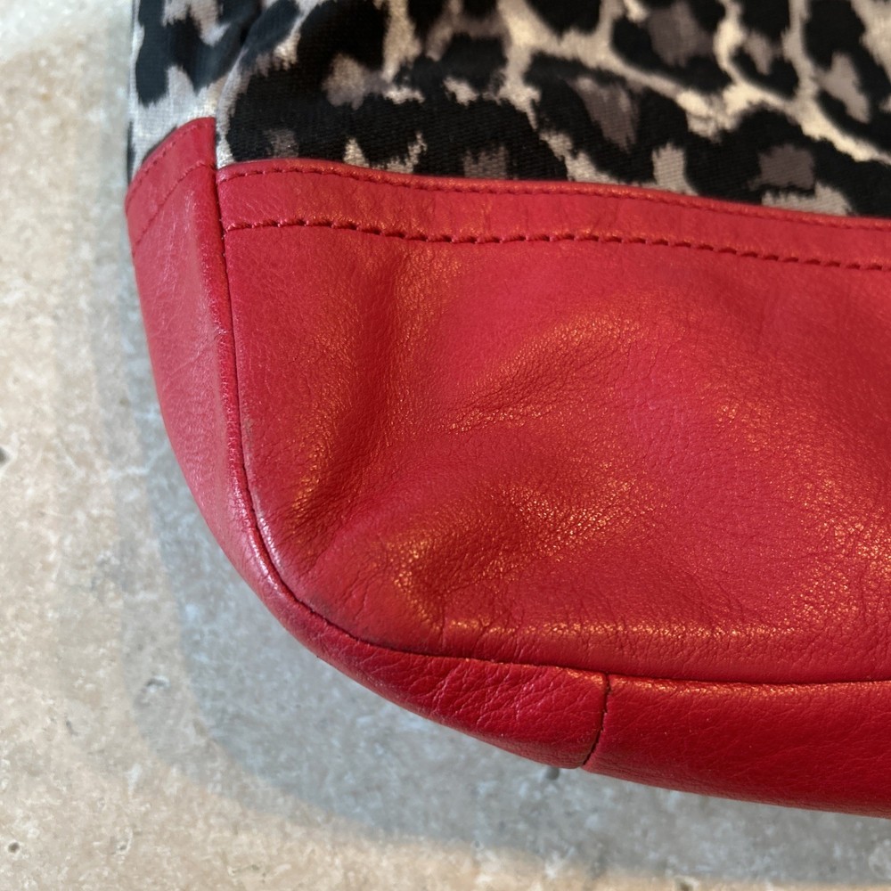 Coach Purse Red chia print