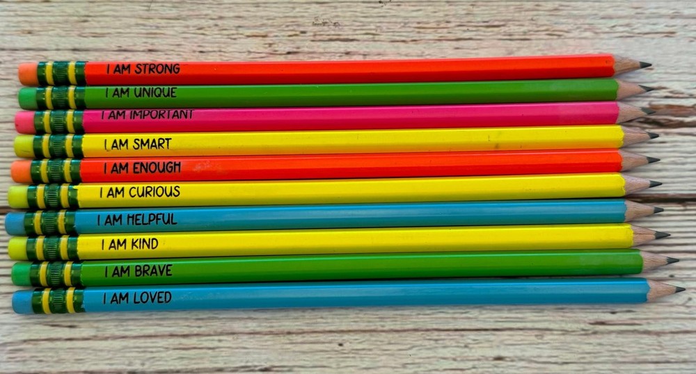 Affirmation pencils