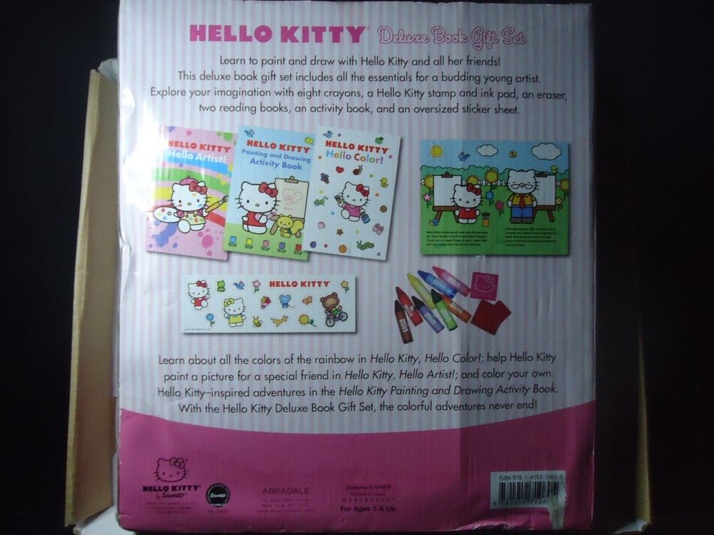 Hello Kitty Deluxe Book Gift Set Reading and Activities