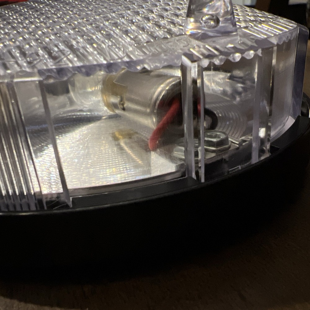 Whelen 56 Series Compartment Light- 12 Volt Clear