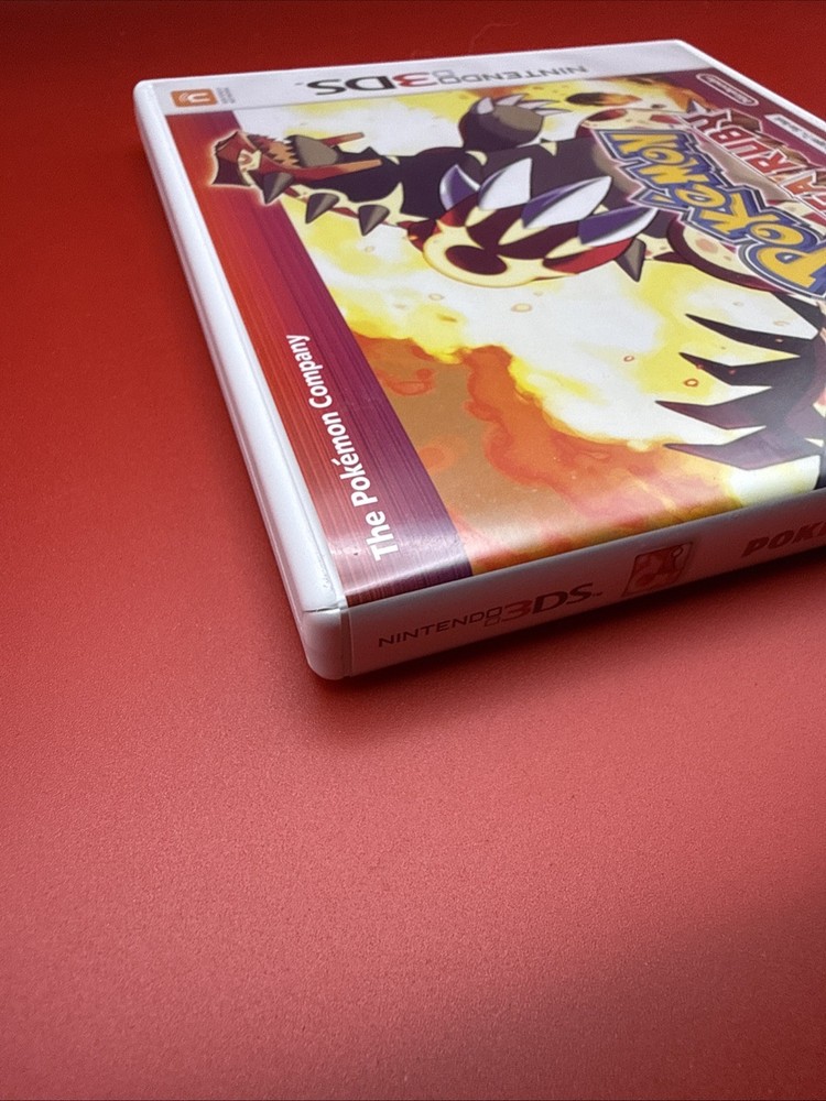 Pokemon Omega Ruby Nintendo 3DS Empty Case with Insert Only NO GAME