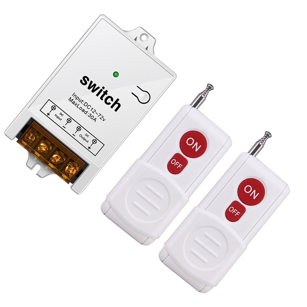 500 Long Range 433mhz Relay Wireless Remote Control Switch Transmitter+Receiver