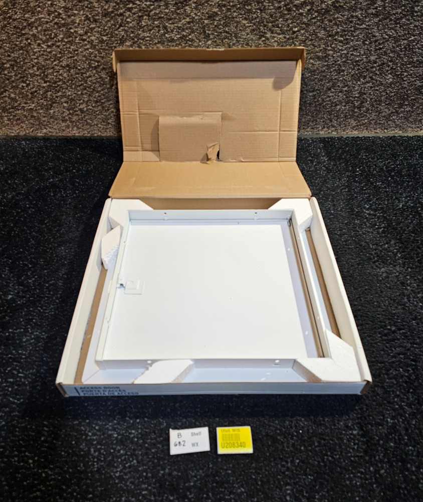 Cendrex AHD 16" x 16" General Purpose Access Door for All Surface Types, White