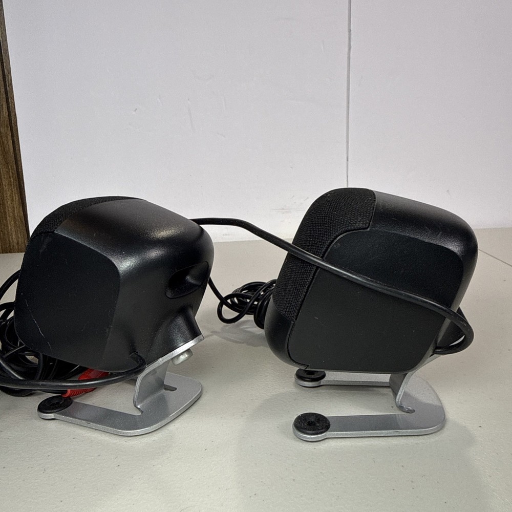 4x Logitech Z-640 Computer System Satellite Speakers Used