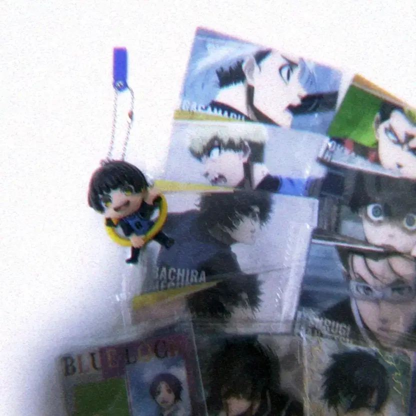 Blue Rock Wafer Card Gacha Set