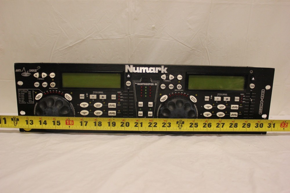 Numark CDN88 Dual CD Player DJ Rackmount System G2