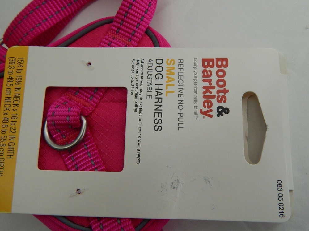Ultimate Pink Dog Harness - Boots & Barkley Small Pink