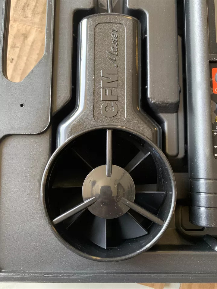 General Tools DCFM8901 Digital Two Piece Air Flow Meter with RS232 Output