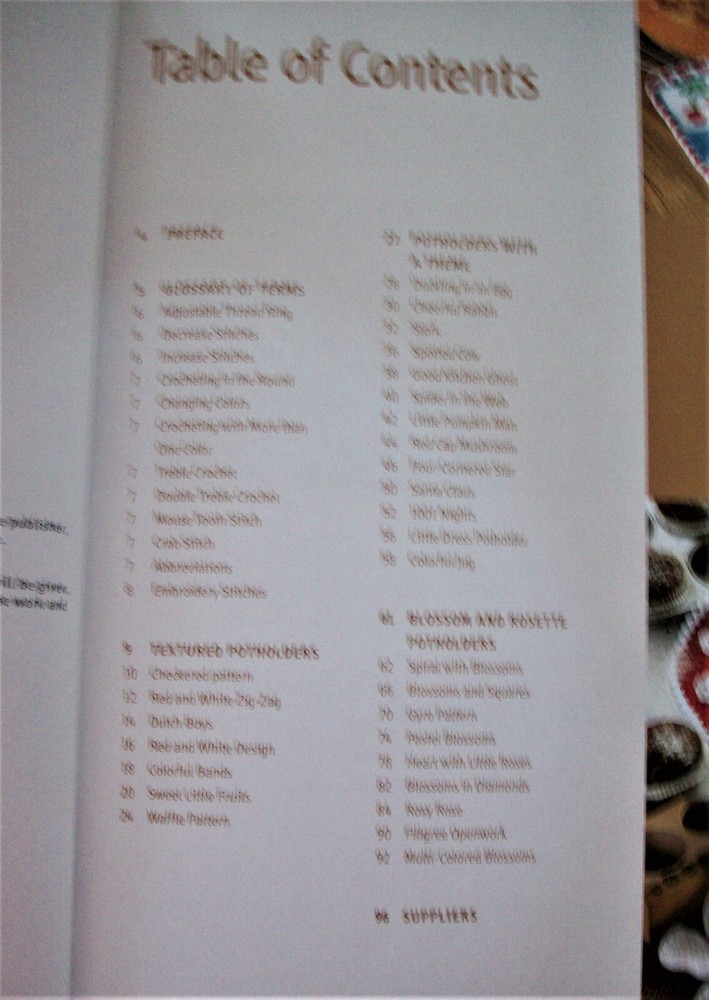 Easy to Crochet Potholders