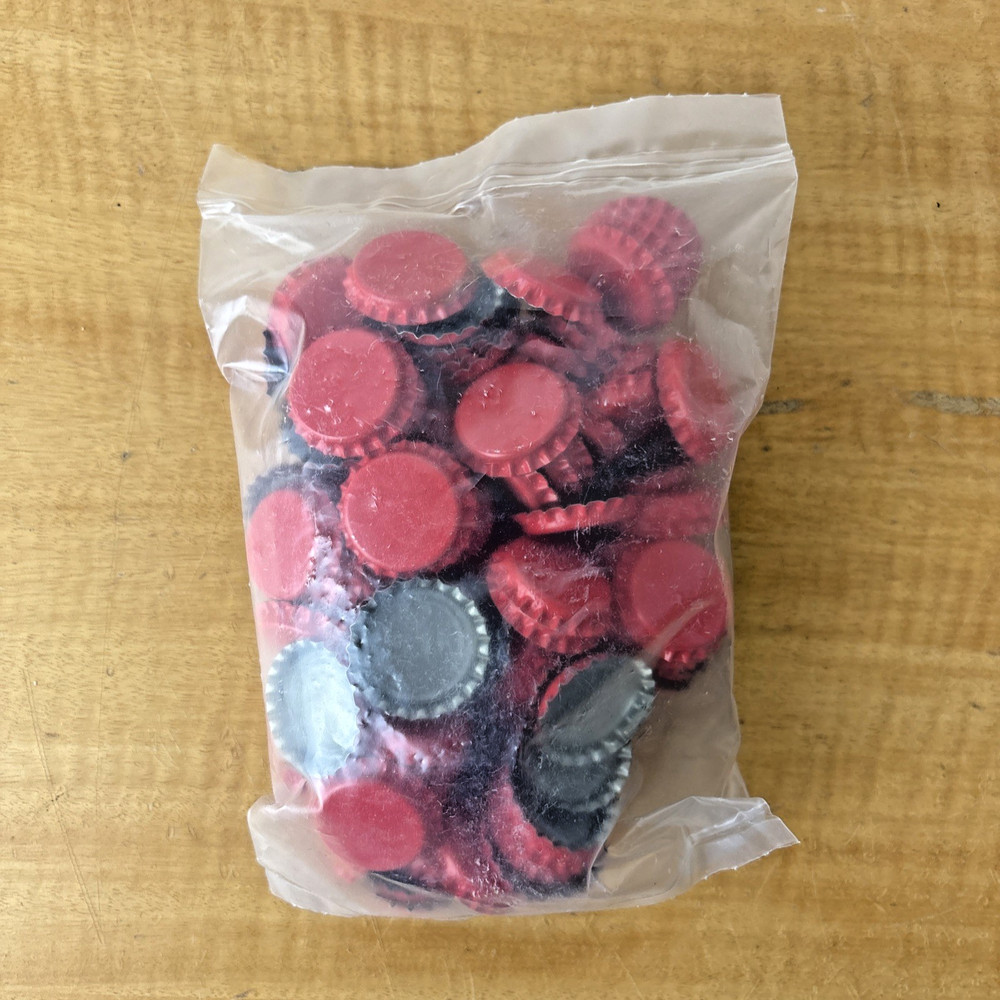 LD Carlson Red Oxygen Barrier Crown Caps - 144 Count