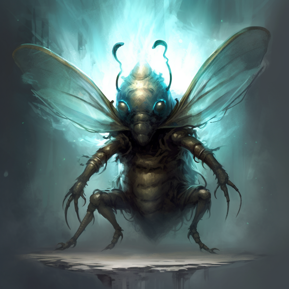 Mind-Controlling Stink Bug Ring - Influence Thoughts with Spiritual Power Djinn