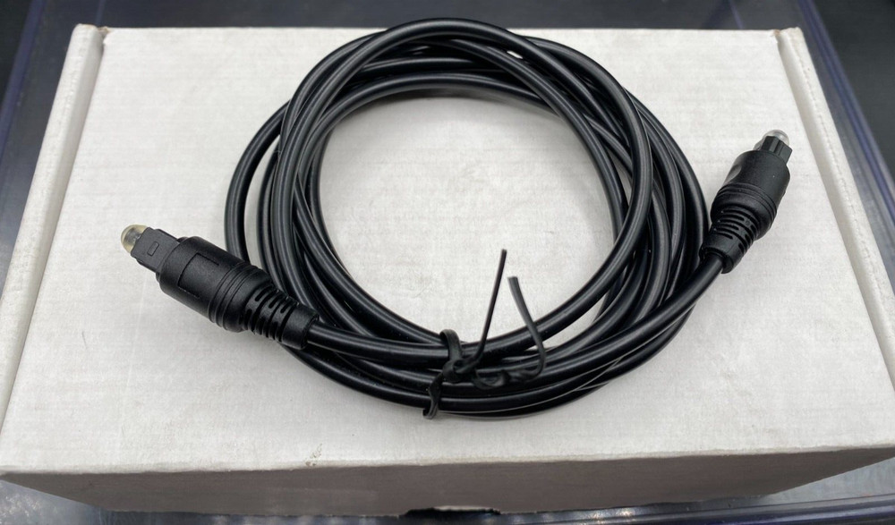 Onn 100008593 Universal Digital Optical Audio Cable 6-ft