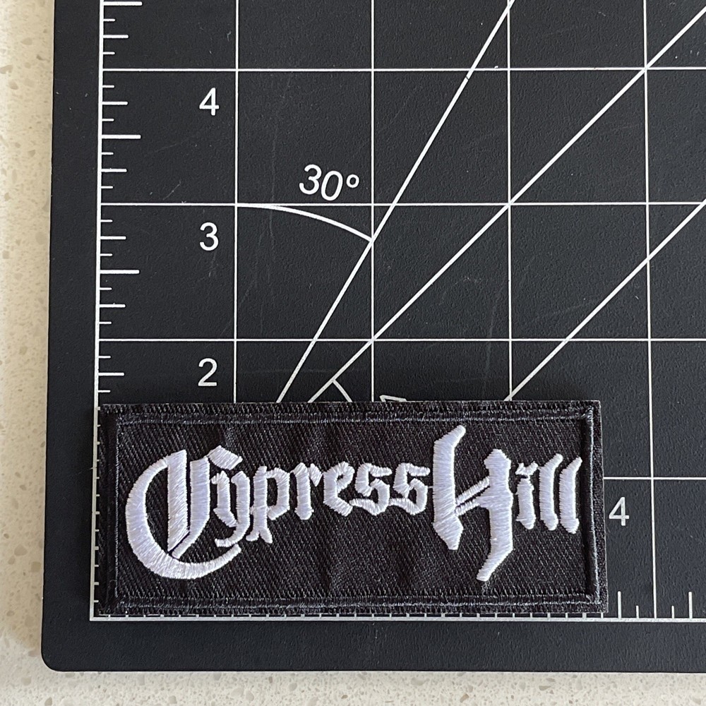 Cypress Hill Band Patch Embroidered Iron 1.75x3.75 Inch