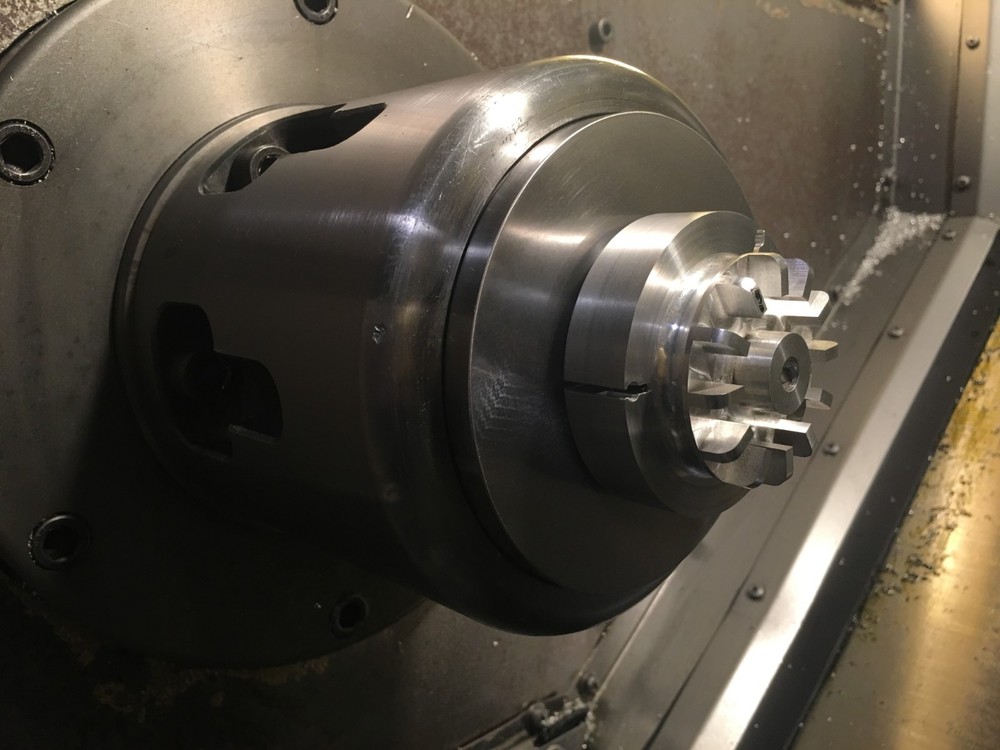  3J replaceable aluminium head - 4.0" diameter