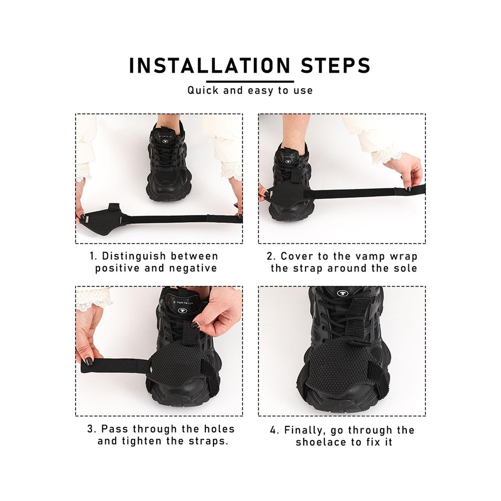 2PCS Motorcycle Shift Pad, Anti-Slip Rubber Protective Motorcycle Boot Cover,...